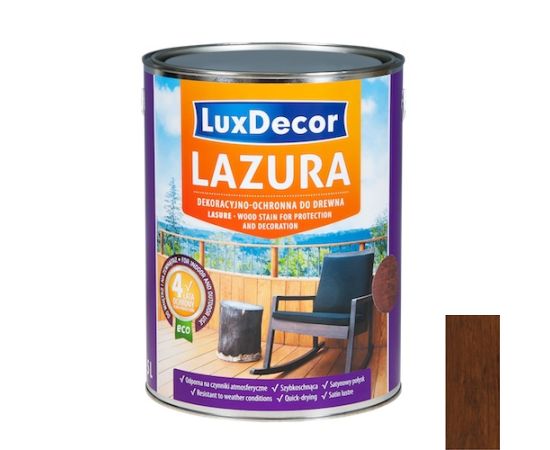 ლაჟვარდი LuxDecor 0.75 ლ მუქი კაკალი