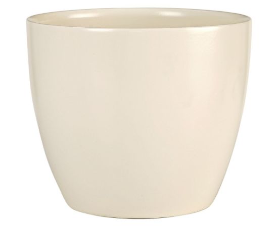 Ceramic flower pot Scheurich 920/37 Cover pot creme