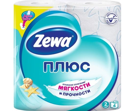 Toilet paper Zewa ocean freshness 4 pcs