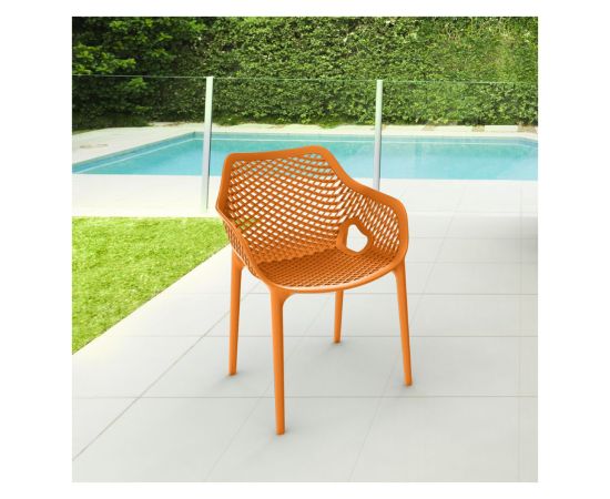 Armchair orange Airfel XL 81x60x57 cm