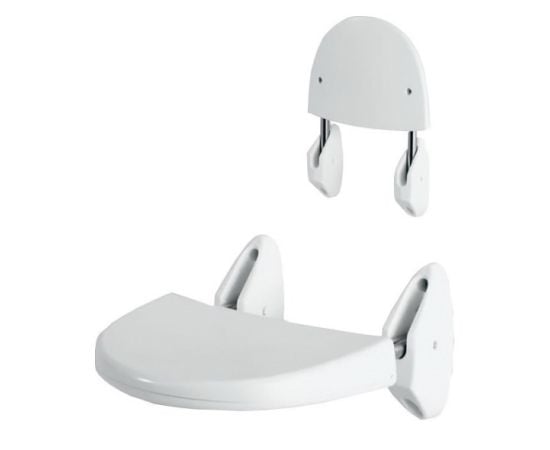 Сидение для ванной P.NOVA  BATHTUB SEAT WALL MOUNTED,WHITE