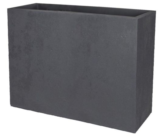 ქოთანი პლასტმასის EDA Plastiques LOFT L BASALT 78,5 X 29,5 X 60სმ 46ლ