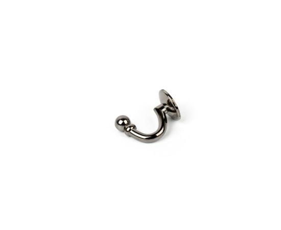 Hook for curtains Delfa СР-604-31 black nickel