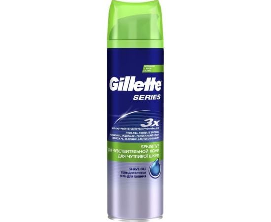 Гель для бритья Gillette Series Sensitive Skin 200 мл