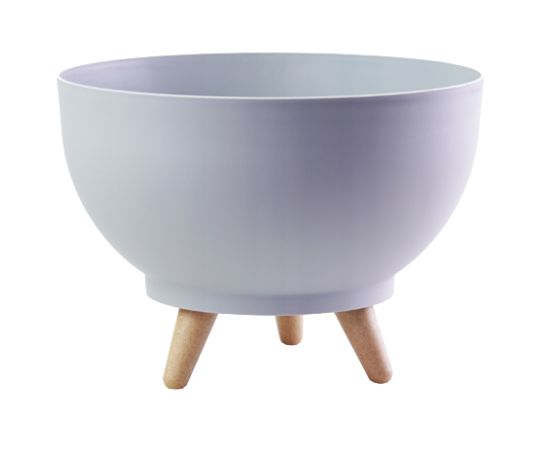 Flower pot with legs FORM PLASTIC Bowl Satina 40