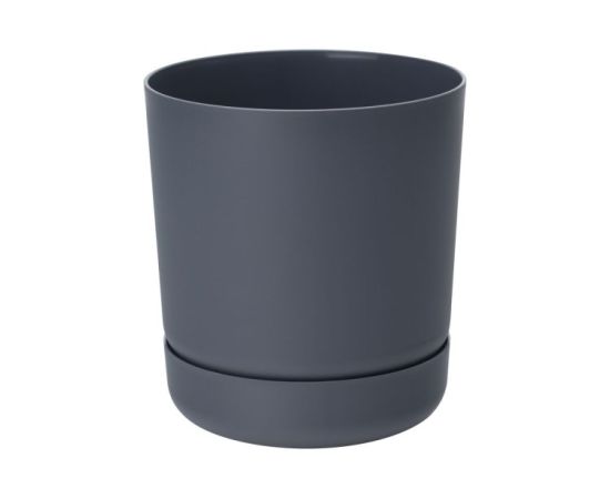 Flower pot FORM PLASTIC Satina 13 anthracite