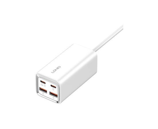 Зарядка LDNIO A4610C 65W 2 USB-A 2 USB-C