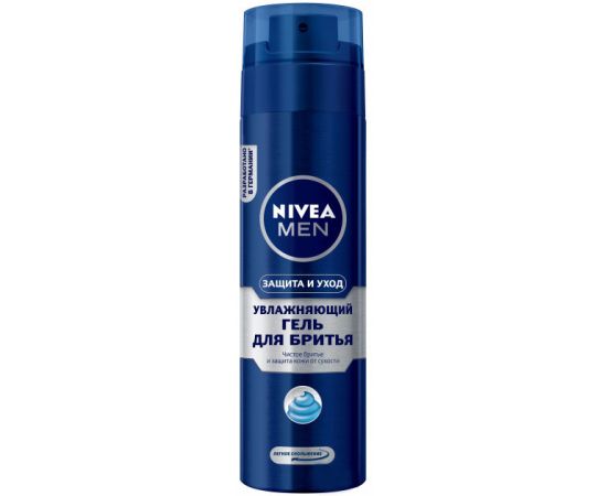 Гель для бритья Nivea защита и уход 200 мл