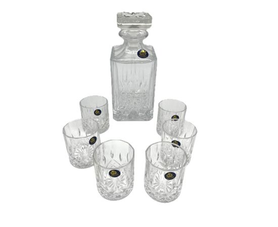 Whiskey set with 6 glasses 28565