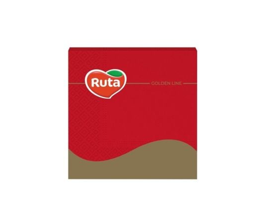 Napkin Ruta 33x33 20pcs 3-layer flavored red 1676