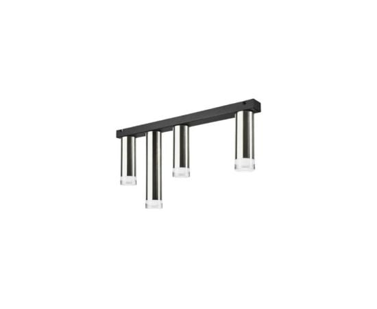 Ceiling lamp Lamkur Diego 4 E27 metal black chrome 39725