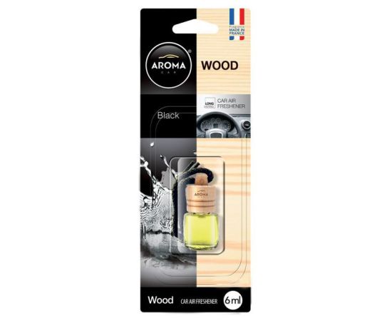 Ароматизатор Aroma Car WOOD  Black 6ml