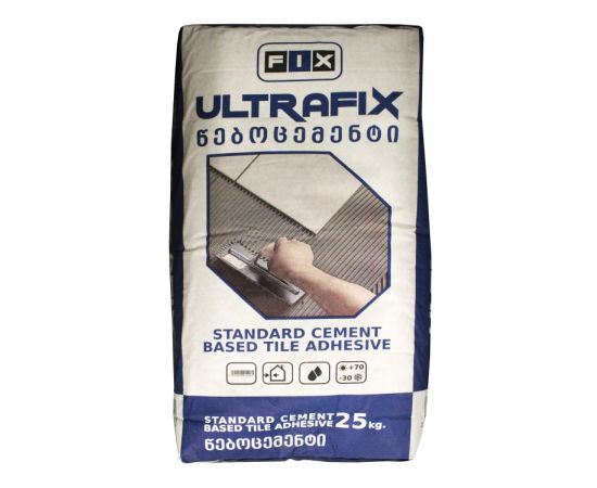 Клей для плитки Ultrafix Standard 25 кг