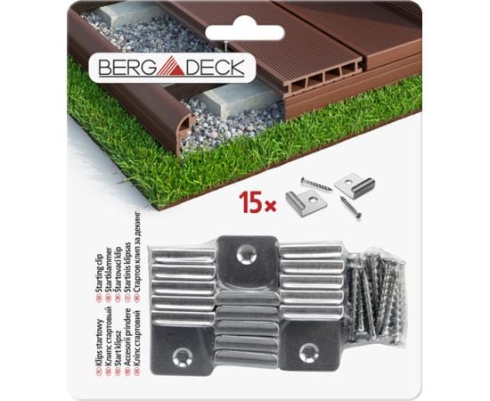 Клипсы стартовые BERGDECK (15 pcs)