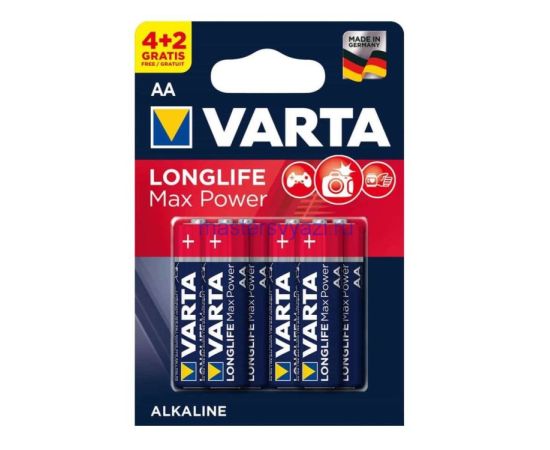 Battery VARTA Longlife AA 6 pc.