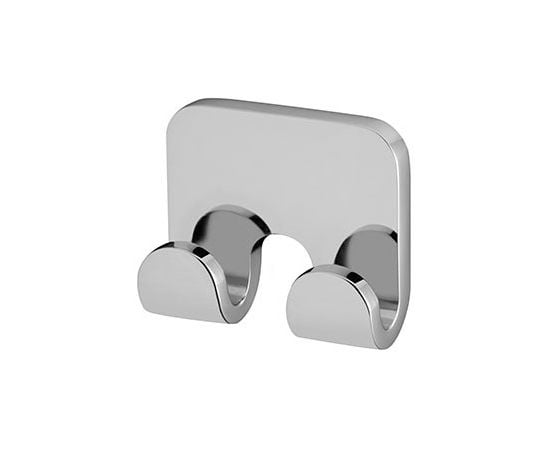 კაუჭი ორმაგი NATURA DOUBLE WALL HOOK CHROME