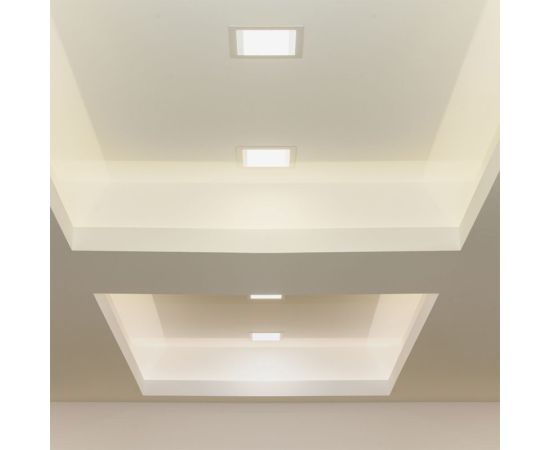 Panel LED V-TAC 6W 4000K square recessed 10481