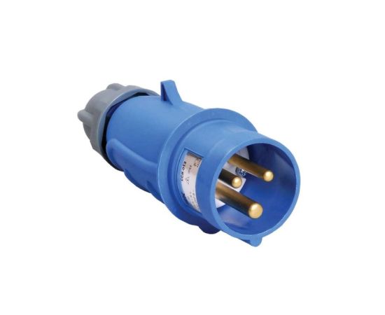 Power connector IEK 013 2P+PE 16A 220V