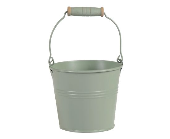 Горшок металевий Mega Collections Bob Bucket Olive Green D17H15