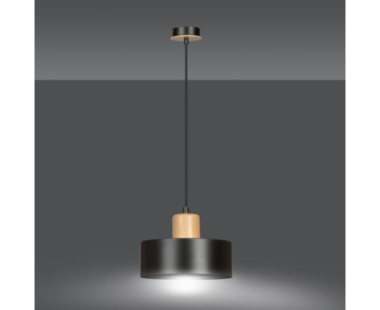 Pendant EMIBIG Torin 1 E27 1x MAX 60W black