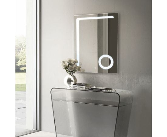 Mirror Silver Mirrors Clio 600x800 mm, touch switch