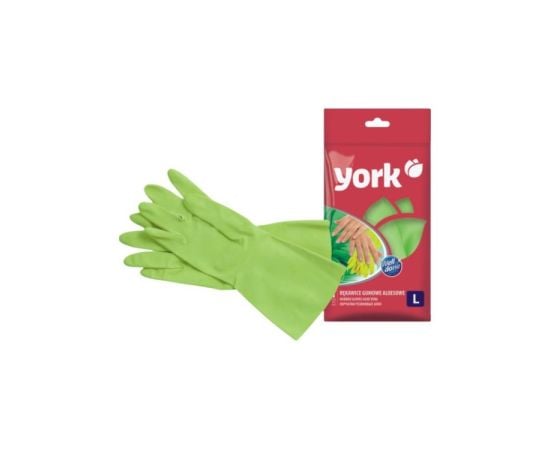 Резиновые перчатки York алое вера 6950 L