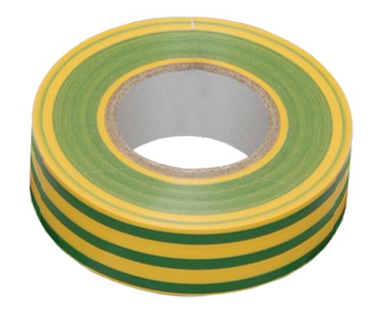 Insulation tape IEK 0.13х15 mm 10 m yellow green