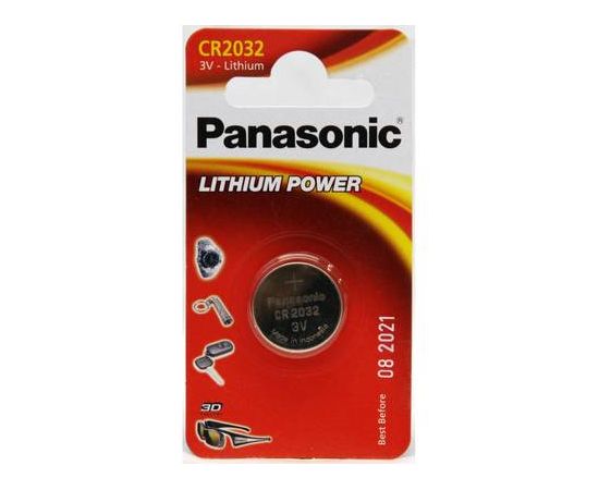 ლითიუმის ელემენტი Panasonic CR2032 3V