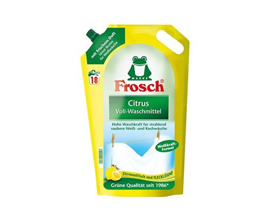 Liquid washing agent FROSCH for white lemon 1.8L