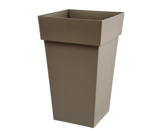 Plastic pot EDA Plastiques POT TOSCANE CARRE 39 X 39 X 65cm 62L