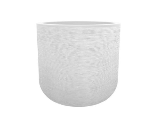 Plastic pot EDA Plastiques Rond GRAPHIT'UP 38,5x36,8cm 32,5l