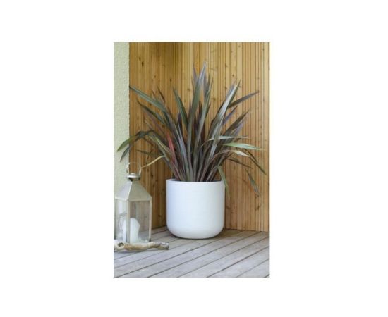 Plastic pot EDA Plastiques Rond GRAPHIT'UP 38,5x36,8cm 32,5l