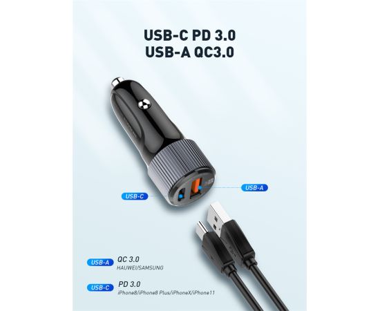 დამტენი LDNIO C510Q 36W USB To Type C