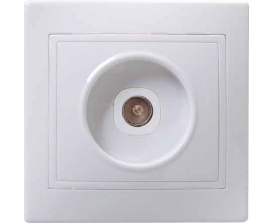 Socket IEK TV EAK10-K01-DM 1 white