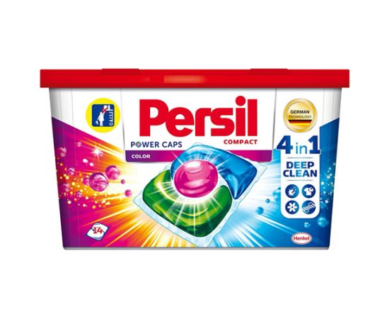 Гель для стирки PERSIL Power caps  14шт цветов