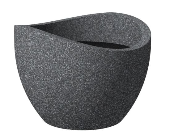 Flower pot Scheurich 250/60 PLANTER SCHWARZ GRANIT