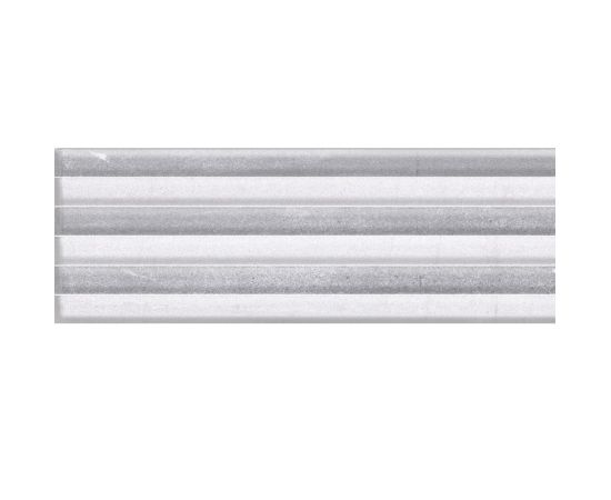 კაფელი Super Ceramica RELIEVE STRIPE KITE GRIS RVTO PR 20X60სმ