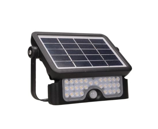 Прожектор ADVITI LUX LED 5W 4000К IP65 SOLAR черный