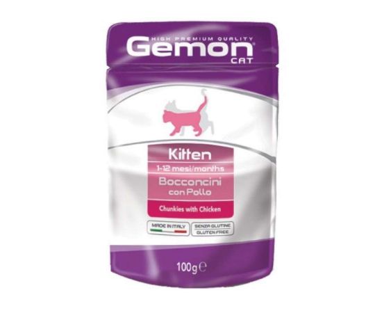 Wet food for kittens chicken Monge 100 g