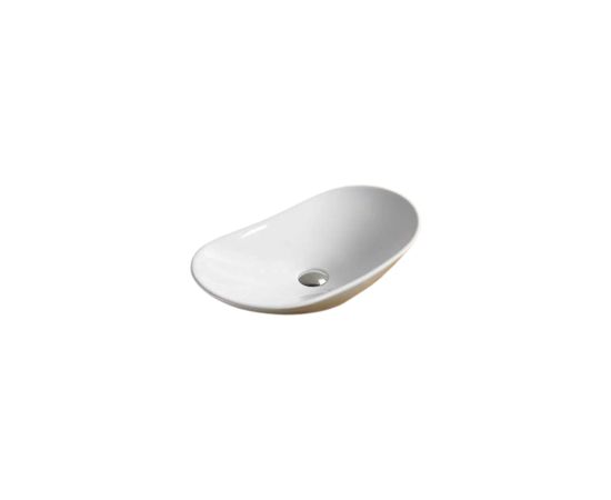 Washbasin Pate Oval 7811A Glossy white