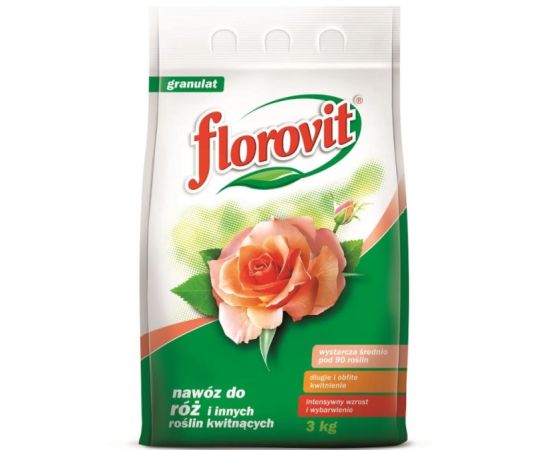 Fertilizers granular for roses and other flowering plants Florovit 3 kg