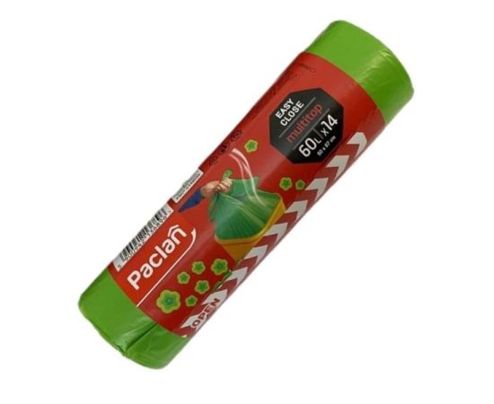 ნაგვის პარკი Paclan Multi-Top Aroma 60 ლ 14 ც