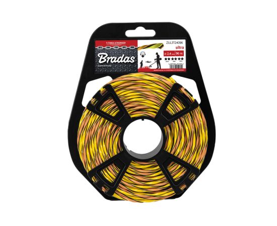 Line twisted BRADAS ULTRA L3 ZUL3T24096 2.4x96 m