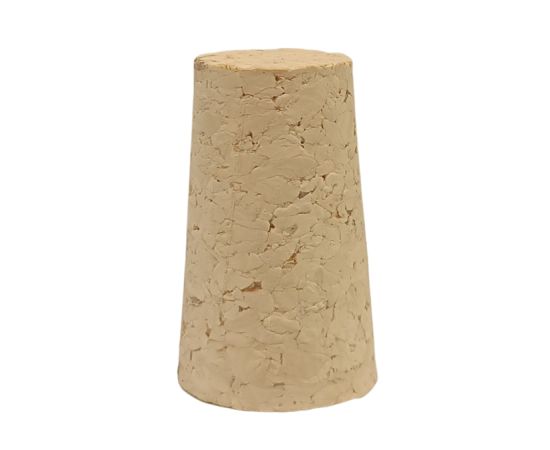 Cork conical agglomerated 45x30/22 mm 3 pcs