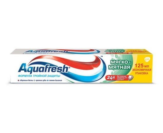 კბილის პასტა Aquafresh 3 Total M&M 125 მლ