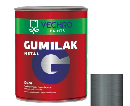 Oil paint Vechro Gumilak Metal Gloss 375 ml atsali