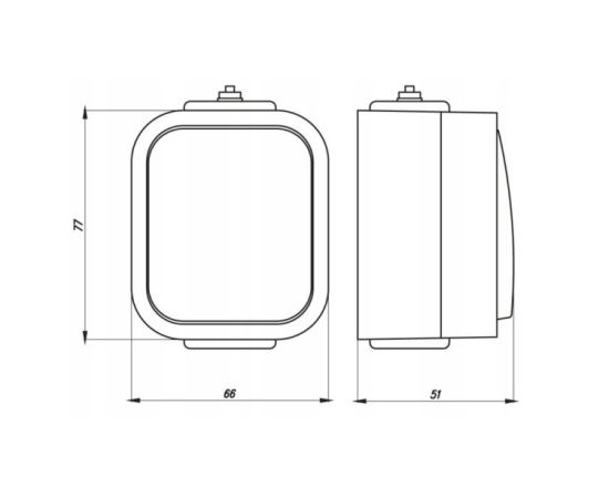 Bell Abex overhead black IP54 B2