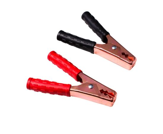 Crocodile clamp set DPM 200А black and red 2 pcs