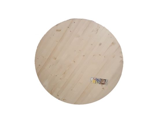 Round pine table top Angara-Forest ∅1000