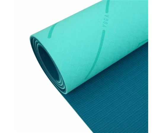 Yoga mat LifeFit Relax Duo 183x58x0.6 cm turquoise